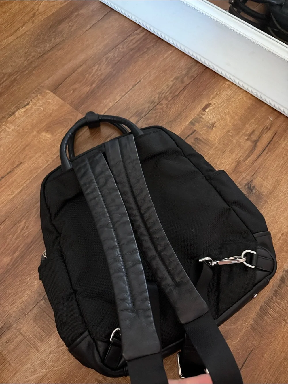 Tumi backpack black